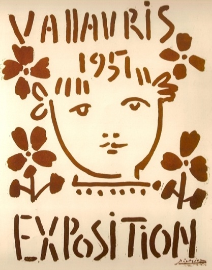 Picasso's Linocuts « The Curse & The Cure | Art Music Words Images – Craig Coulthard #print #typography #arts #handwritten #linocut #fine