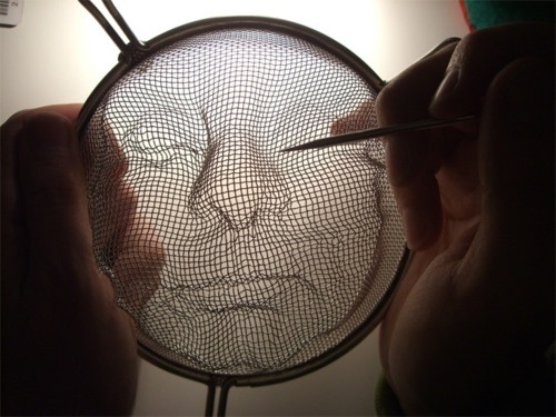 Make Mistakes. #beautiful #sculpture #clever #portrait