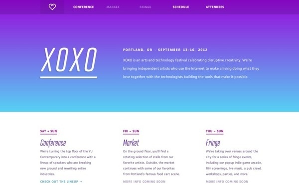 Medium/ scrolling site event page #scrolling