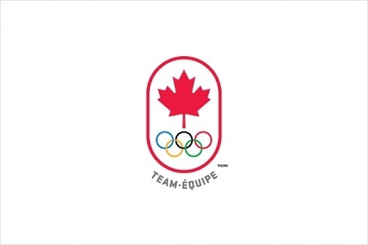 Canadian Olympic Team #branding #iconography #icon #identity #logo #olympics