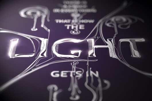 Light - Buzzsgraphics #modern #quote #magenta #illustration #elegant #poster #light #typography