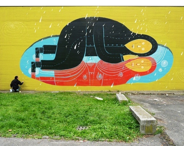 "CECI N'EST PAS UNE PIPE": INTERVIEW WITH AGOSTINO IACURCI #illustration #murales #art #street