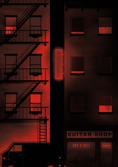3am #city #print #architecture #illustration