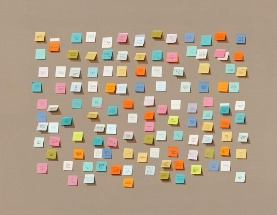 Angell Gallery | artists | Andrew B. Myers | A Penny For Your Thoughts #post #it