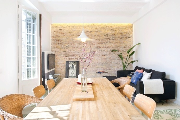 Flat in Sant Joan: excellent renovation performed with low budget #apartments #interiordesign #barcelona #renovation