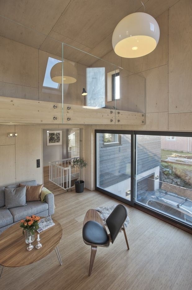 Extension of a single family house