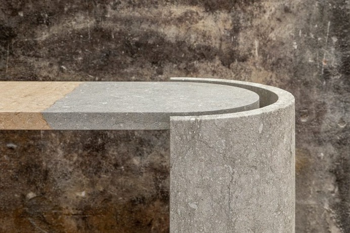 BICOLORE by BCXSY highlights the beauty of ancient vicenza stone