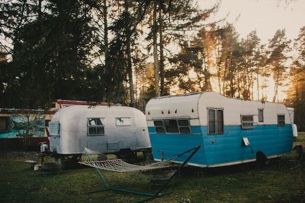 Mobile homes by Phil Chester #streamliner #caravan #portland #phil #landscape #homes #architecture #mobile #chester #oregon