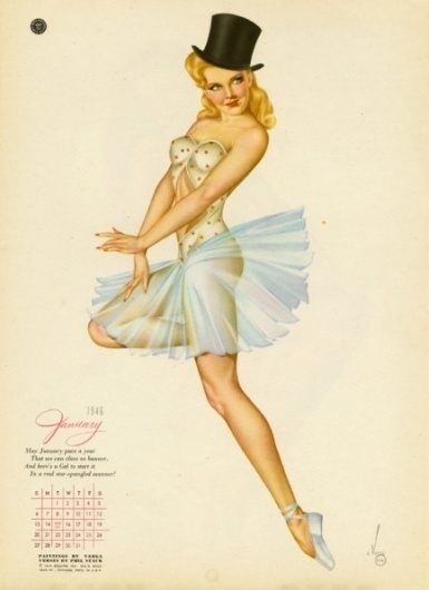 Pulp International : vintage and modern pulp fiction; noir, schlock and exploitation films; scandals, swindles and news #girl #top #calendar #pin #hat #up