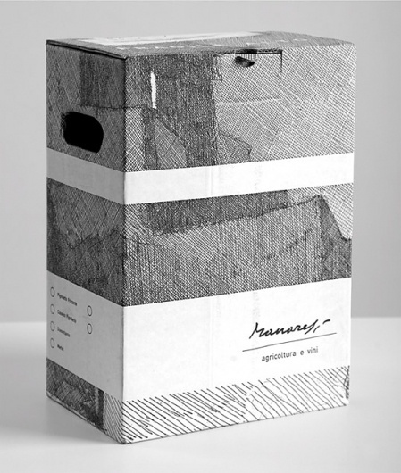 Manaresi Winery | Lovely Package #packaging #design #graphic #wine #label #italy