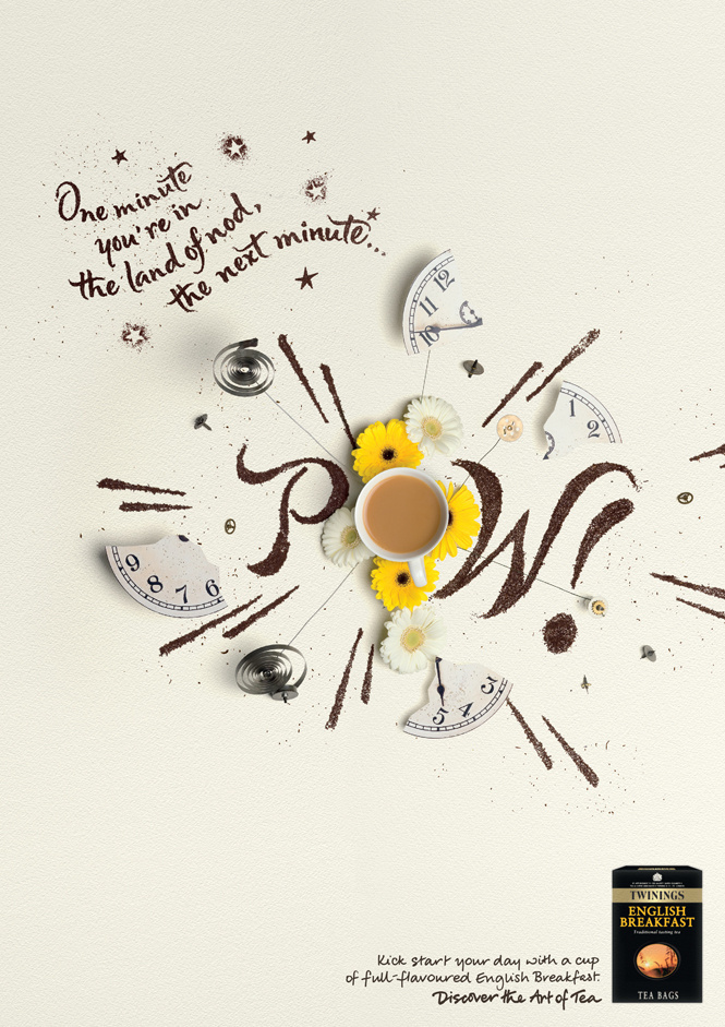 Moods Twinings – Press Campaign for Twinings teas, 2009.