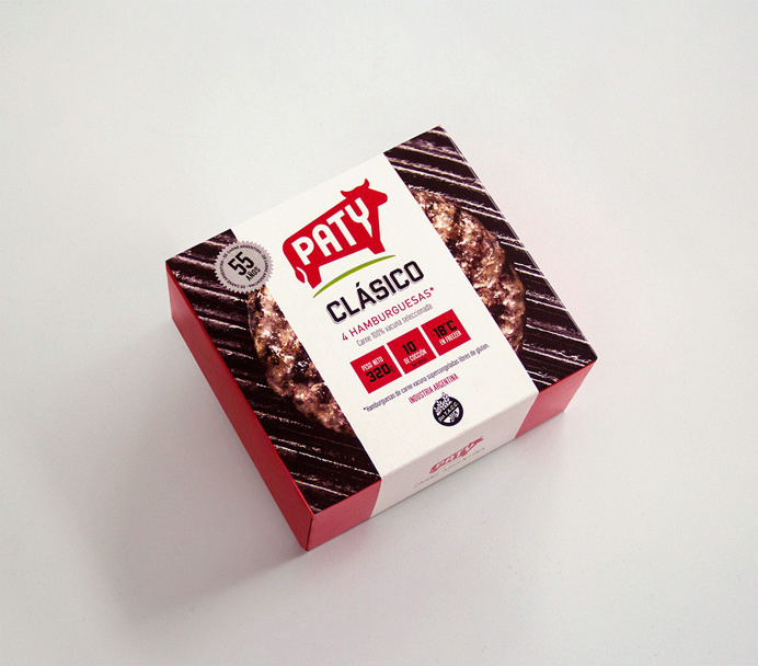 paty, meat, packaging