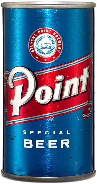 Point : American Beer Can #beer #packaging #design #type #can