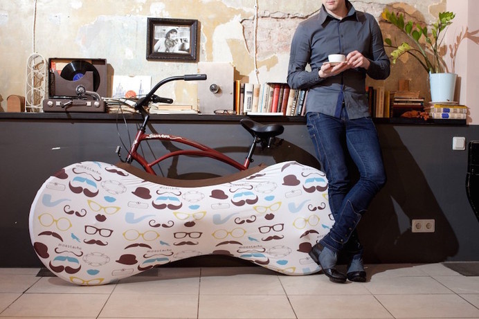 Indoor Bicycle Cover Velo Sock #tech #flow #gadget #gift #ideas #cool