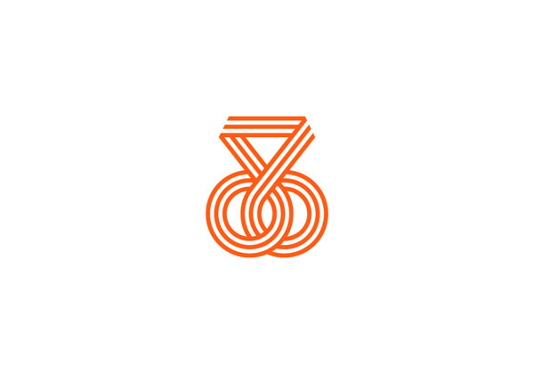 Bike v Design Identity #stripes #circles