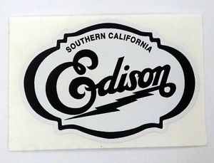 Vintage-Southern-California-Edison-sticker-decal
