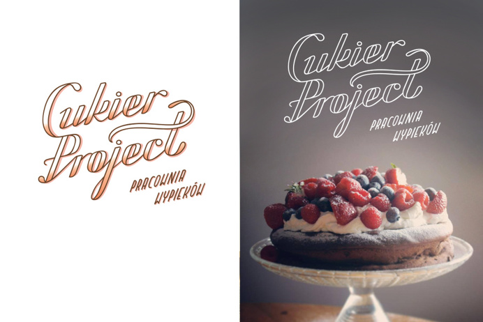 Magic Suitcase - Cukier Project visual ID #logotype #handlettering #sweets #sugar #cake #logo #graphicdesign