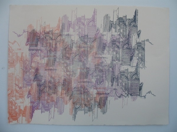 Mixed media on the Behance Network #print #collage #drawing