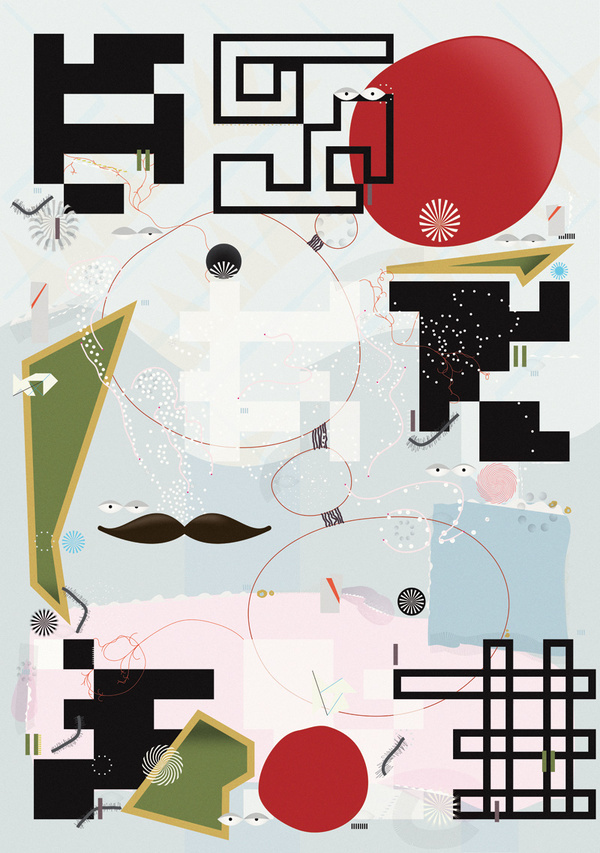 Presuppose 2 #abstract #edvard #me #exhibition #illustration #up #scott #pick