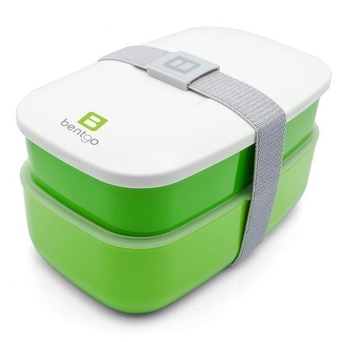 Bentgo All-in-One Stackable Lunch/Bento Box, Green #packaging