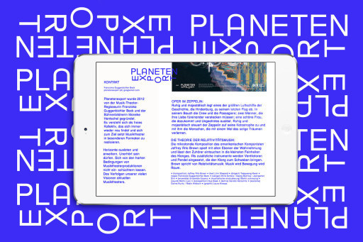 Laura Knoops — Graphic Design, Textile & Video #theater #planeten #export #website #opera #regie #berlin