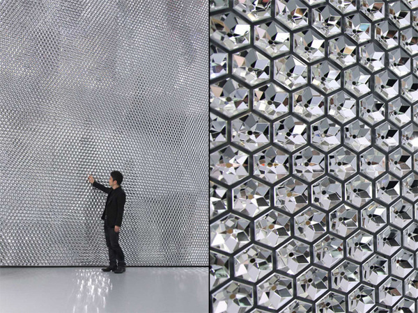 Swarovski stand by Tokujin Yoshioka, Basel Switzerland exhibit design