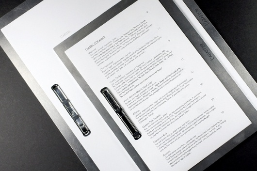 Glasfurd & Walker : Concept / Graphic Design / Art Direction : Vancouver, BC #menu