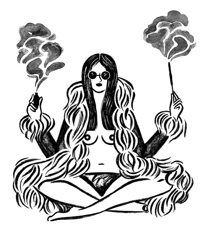 cynthia kittler #painting #illustration #blackandwhite