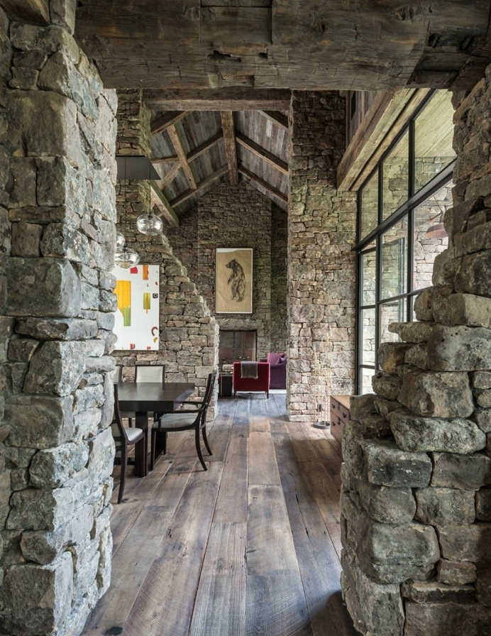 Fish Creek House in Wilson, Wyoming / JLF Architects