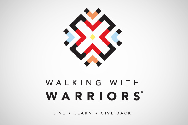 Walking With Warriors / Branding #mark #branding #africa #charity #logo