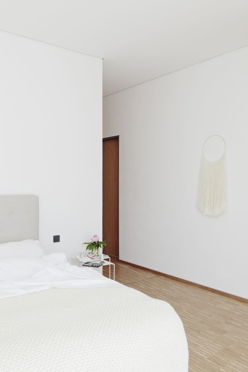 Bedroom. House C.A.L. by Studio Oink. #minimal #bedroom