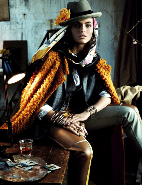 Karlina Caune by Giampaolo Sgura for Vogue Germany May 2013 #fashion #model #photography #girl