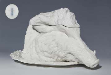 Rarely aptc hog's head Terrine, Present #Sets #Teasets #Porcelainsets #Antiqueplates #Plates #Wallplates #Figures #Porcelainfigurines #porcelain