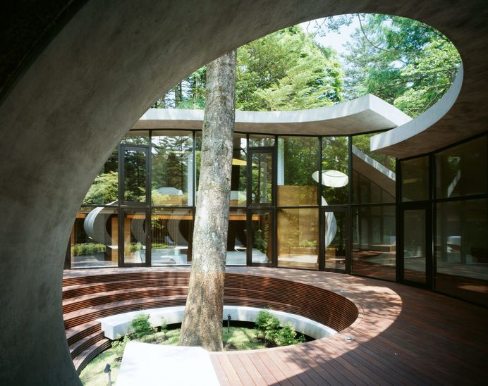 Shell House | Futuristic Forest Home by Artechnic
