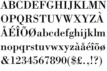 Bodoni #28