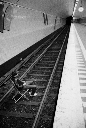 FFFFOUND POUND • He couldn't see the light in the tunnel and there... #tunnel #photography