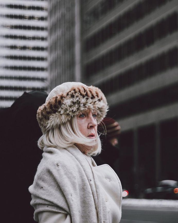 Dramatic Portraits of Strangers on The Streets of Montreal