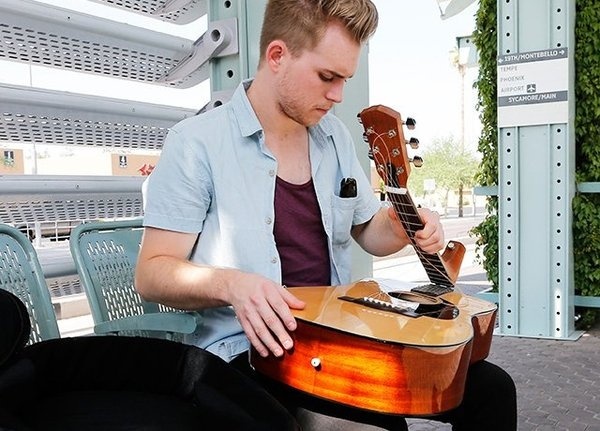 Fender Folding Acoustic Guitars #guitar #gadget