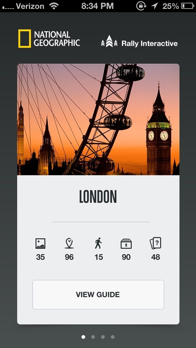 City Guides by Nationa... #iphone #ui
