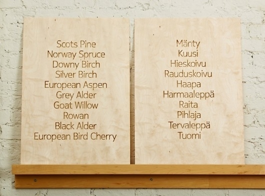NokiaPure poster | Cartlidge Levene #wood #print #design #typography