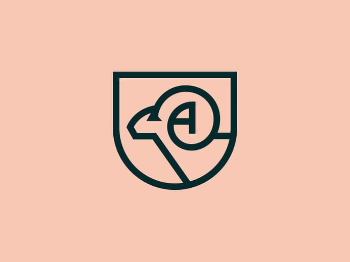 Ram – Animal Logo design