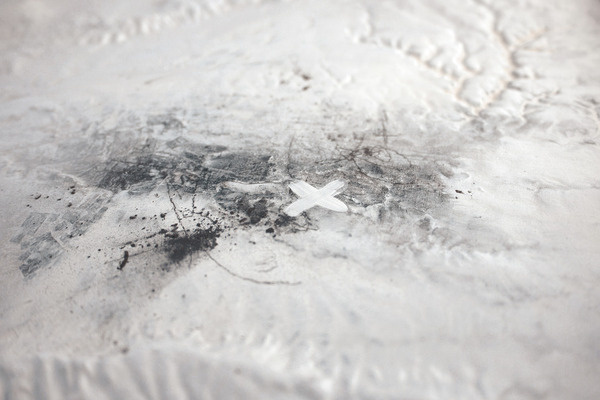 RELIEF 108/37 GERALD LEWIS #painting #relief #map