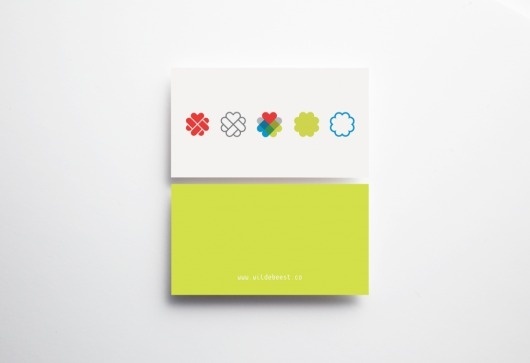 Untitled Document #business #card #wildebeest #company #logo