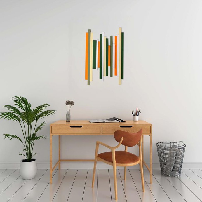 Custom Soundwave Wooden Wall Art image 0