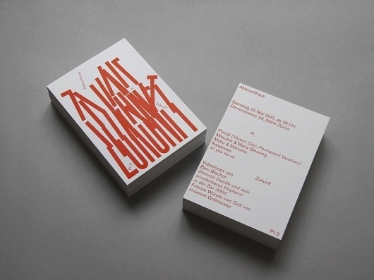 Larissa Kasper #flyer #typography