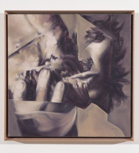 Haunting paintings by Cris Brodahl