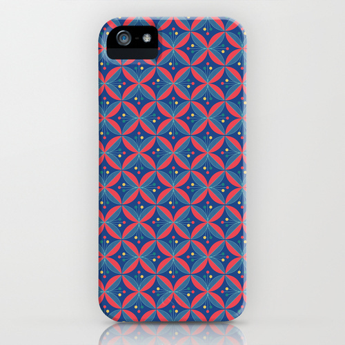 Kawung Flowers iPhone & iPod Case #kawung #pattern #batik