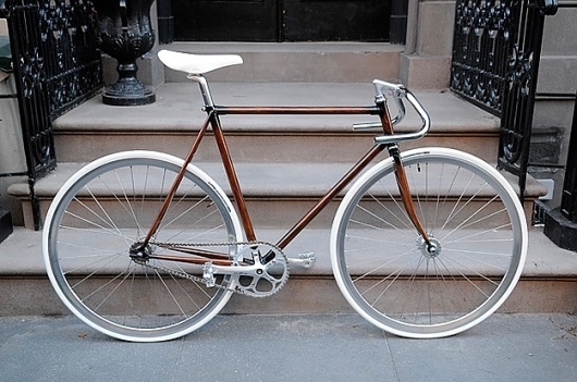 Robs Woodwork Alien #wood #rob #pollock #bicycle