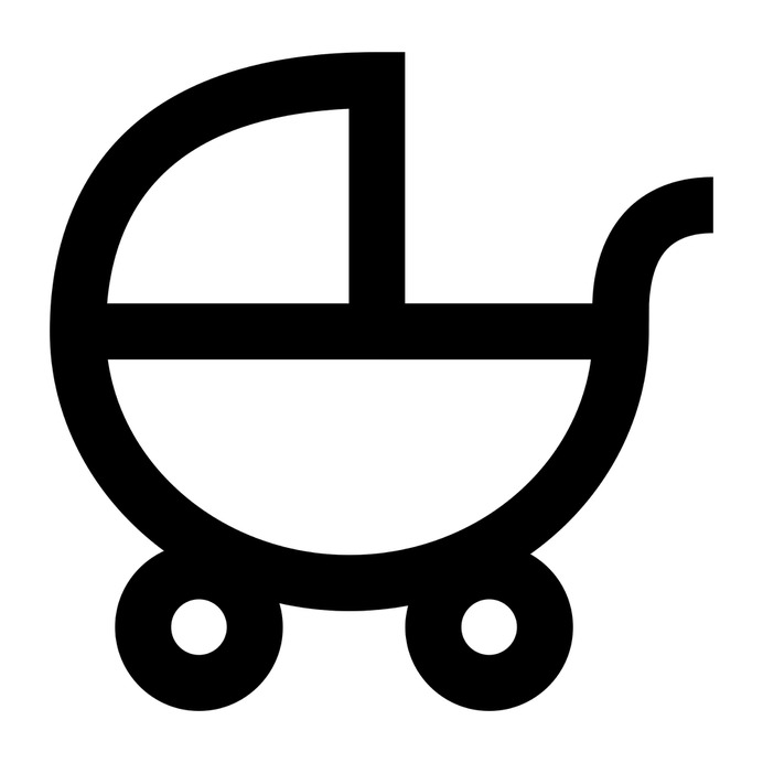 See more icon inspiration related to doll, toy, baby stroller, motherhood, childhood and transport on Flaticon.