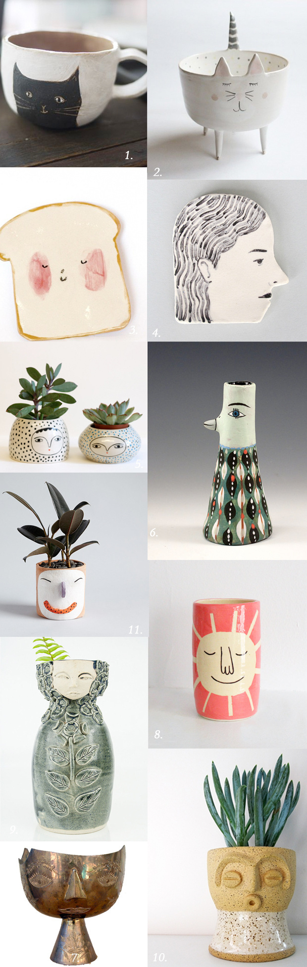 vessels with personality #ceramics #vessels